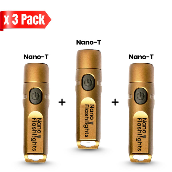 Nano T Pro Aluminium - 3 Pack -  In Stock Now!